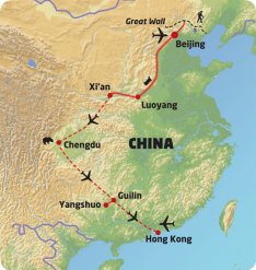 China Map from Exodus