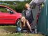 Camping trip to Dorset with family and friends